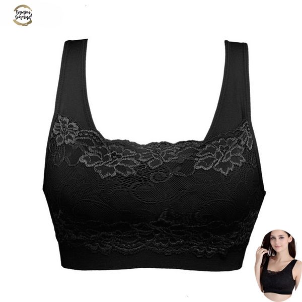 

women crop bras wirepadded push up bra one-piece seamless bra women lace bralette underwear new, Red;black