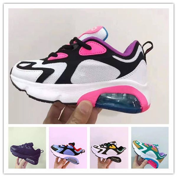 

new 200 trainers designer kids running shoes for boy lifestyle barefoot oreo black white red girl jogging sneakers ultraboost runner shoes