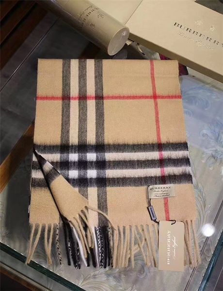 

women's gift box grade 100% cashmere grade plaid scarf size 180*70cm for men and women, Blue;gray