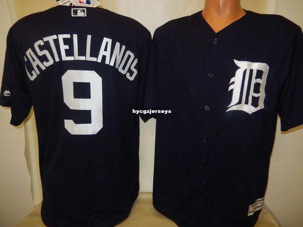 

baseball dt 9 nicholas castellanos shirt cool base jersey blue mens stitched jerseys big and tall size xs-6xl for sale, Black;blue