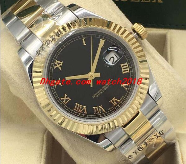 Luxury Watch Mans Watch II 116333 126333 116234 126300 Römisches Zifferblatt Stahl 18k Gelb Gold Silber Automatische Mode -Männer Uhren