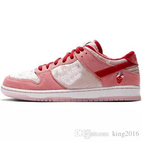 

2020 new strangelove x sb dunk low running shoes pink valentine's day des chaussures mens trainers women sports sneakers