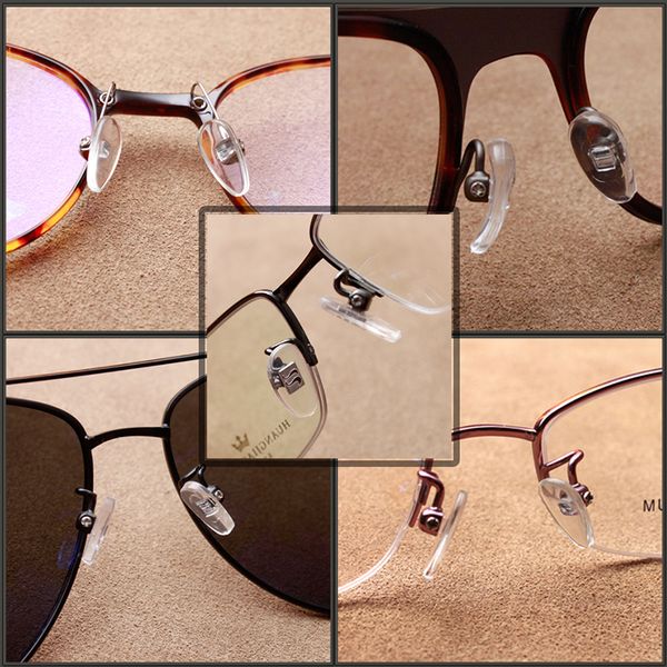 

colour_max glasses sunglasses men women screws nuts nose pad optical repair tool assorted kit, Silver