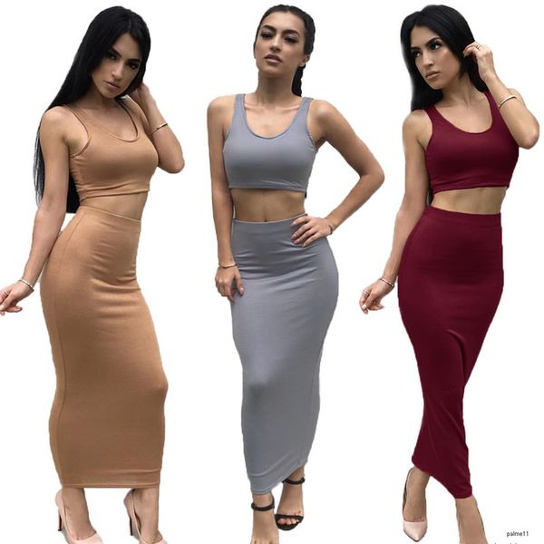 

женская дизайнерская мода dressseamless дышащая без рукавов из двух частей сексуальное хип-платье цвета 3 ярдов, Black;gray