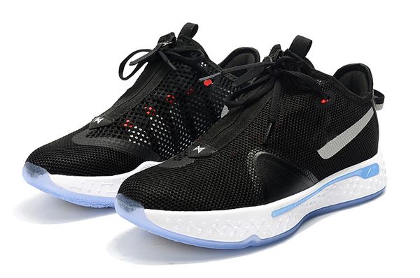 

новый paul george pg 4 black light smoke обувь серый мужские баскетбольные pg4 gatorade protro тапки нас размер 7-12