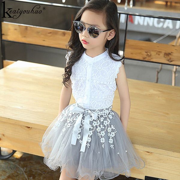 

keaiyouhuo малыша девушка одежда устанавливает лето одежда для девочек-подростков детская одежда спортивный костюм для девочек детей наряды, White