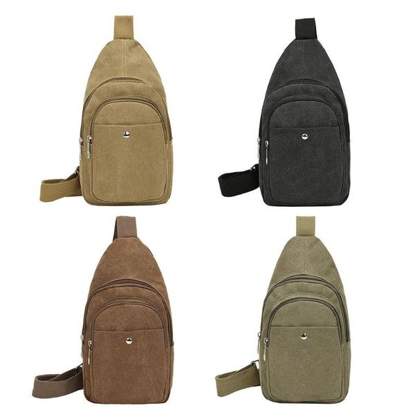 

мужская сумка на плечо из зимнего холста повседневная сумка через плечо