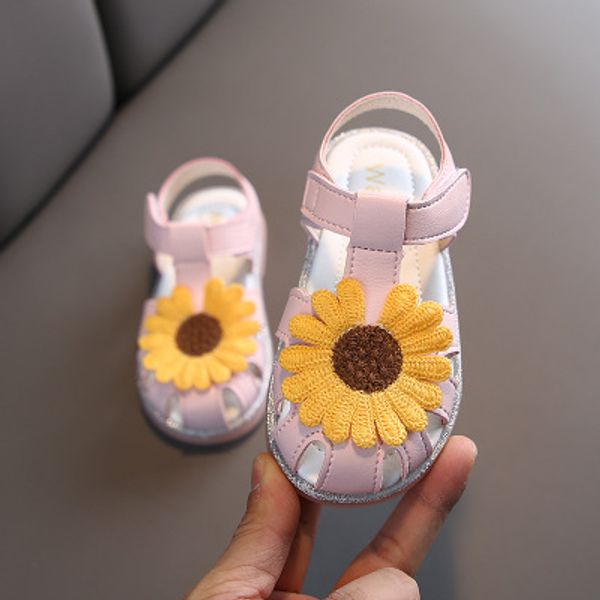 

2020 summer girls shoes baby girl knitting flower t-strap sandals as0249, Black;red