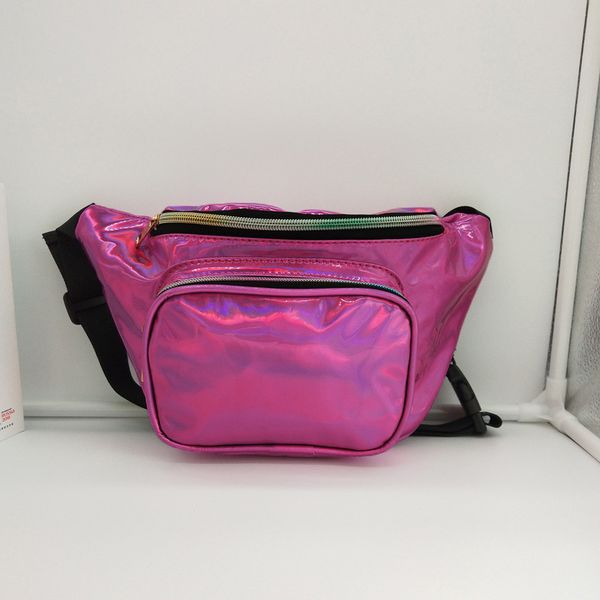 

fanny pack multi-function steam punk leg fashion bag reflective laser shoulder bag women's belt waist bum monedero
