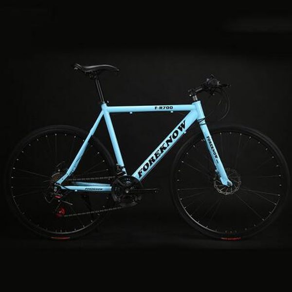 

Deporte cicli mo bicicleta carretera bicicleta 30 cuchillo 21 velocidad conducciÃ³n luz adulto doble di co freno Ã³lido neumÃ¡tico e tu