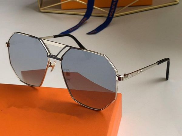 

z108 designer sunglasses oversized metal frame fashion atmosphere sun glasses uv400 protection printing lens eyewear, White;black