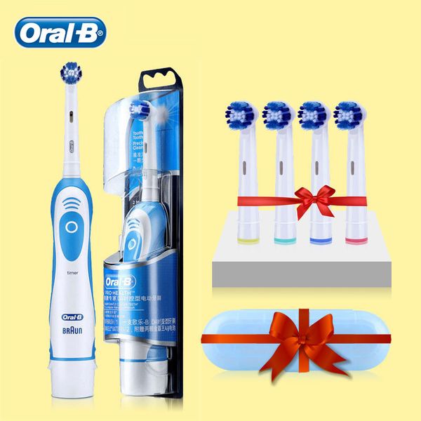 

oral b sonic electric toothbrush 2 min timer 7600s rotating deep clean replaceable brush head battery vitality tooth brush