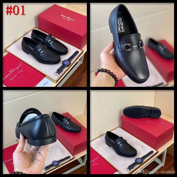 

20sw men's crocodiles pattern dress leather shoes wedding party shoes man business office oxfords fashion flat men shoes big size 45, Black