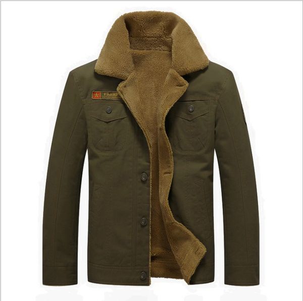 

plus size men's wool blends thick warm winter coats men single breasted hiking jackets sportswear outerwear male clothing, Blue;black