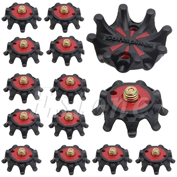 

new 14pcs golf shoe spikes pins 1/4 turn fast twist spikes replacement set new