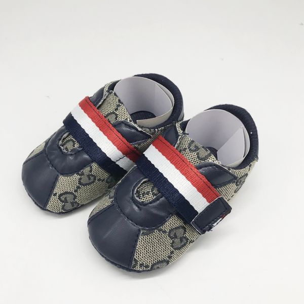 

Дизайнерские Детские ходунки Высококачественные Детские Мальчики First Shoes Navy Infants