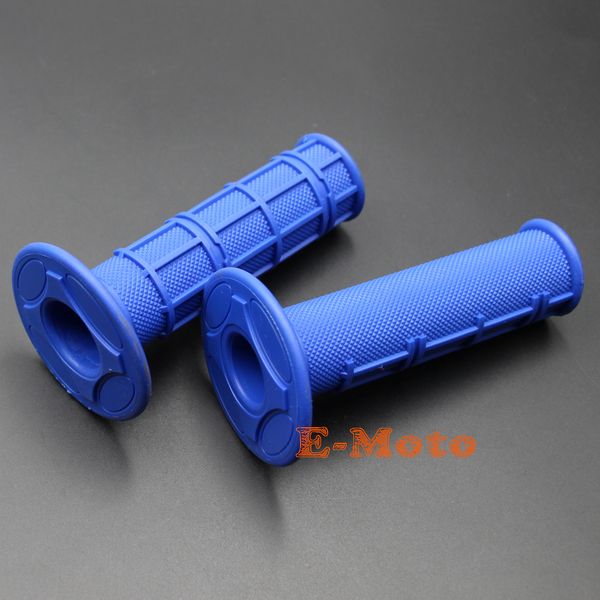

new mx half soft grips motocross motorcycle dirt bike grips mx sx off road blue