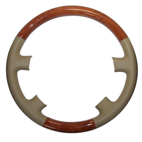 

leather wood steering wheel cover decoration for 1998-2002 land cruiser 100 fj100 4700 4500 lx470 lx450 ls400
