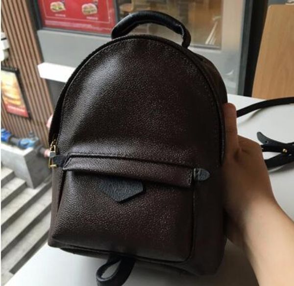 

2020 fashion bags women's palm springs backpack school bag brand children backpack leather shoulder bag mini backpack