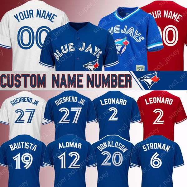 

Toronto custom Blue Jays jerseys vladimir guerrero jersey 2 leonard Roberto Alomar jerseys Josh Donaldson Joe Carter Marcus Stroman jersey