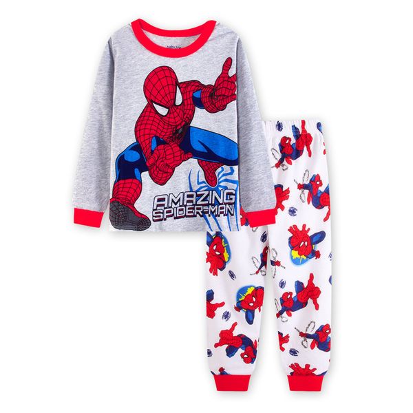

2019 new childen marvel hulk pajamas for kids sleepwear boys girls nightgown children pyjamas ironman spiderman pijama, Blue;red
