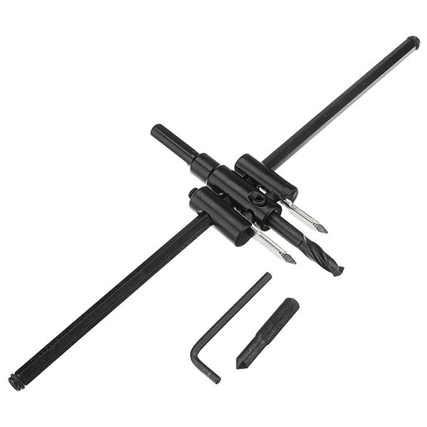 

adjustable 40-300mm metal wood circle hole cutter wood drywall drill bit saw round cutting diy tool adjustable circle hole