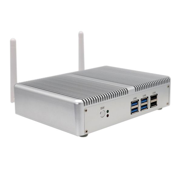 

new module intel fanless digital signage mni pc i7-4500u ssd&hdd hd&vga 12v mini computer home tv family computer