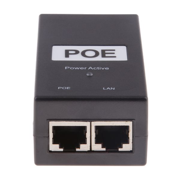 

24v / 1a rj45 poe инжектор разветвитель питания модуль питания для ip