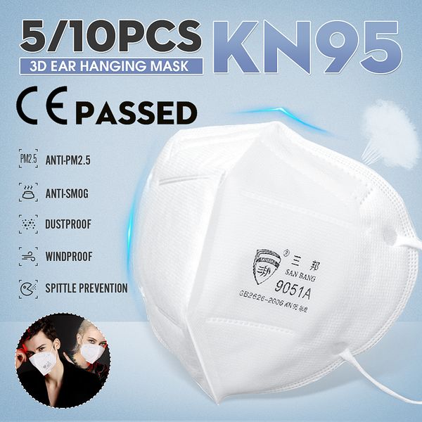 

ffp2 n95 mask kn95 protective face masks pm2.5 mouth cover filter dustproof particulate respirator n95 masks