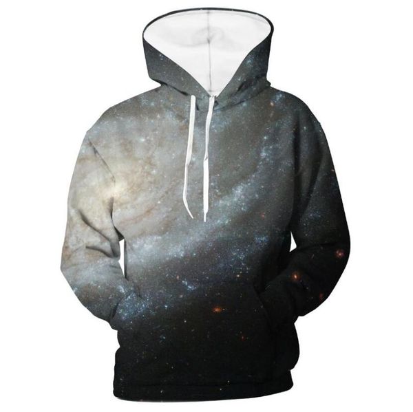 

kissqiqi мужчины звездное небо толстовка толстовка 3d печати смешные hoodie harajuku пуловер хип-хоп мужчины tracksuit азиатский размер s-5x, Black