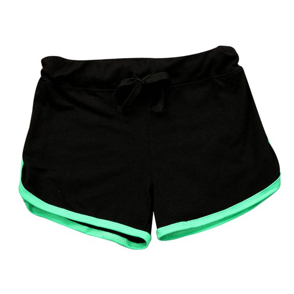 

fashion summer casual shorts woman 2019 stretch high waist elastic shorts female splice loose beach short #n, White;black