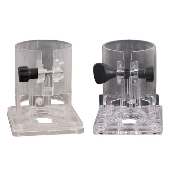 

2 lot woodworking router base electric trimming machine cover pc plastic base us