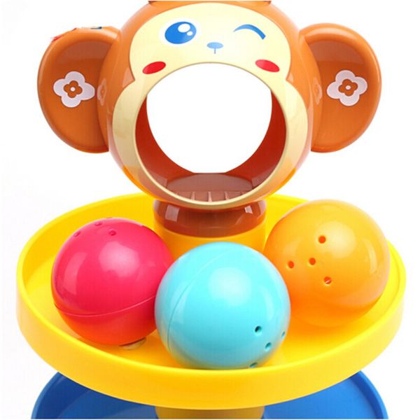 

baby puzzle billiard ball player catching the ball stacking layered tower bell ball enlightenment toy