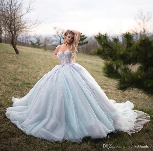 

princess off shoulder ball gown quinceanera dresses sweetheart tiered tulle sweet 16 years pleats formal dress prom dress quinceanera gowns, Blue;red