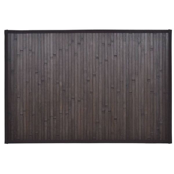 

bamboo bathroom mats 2 pcs. 60 * 90 cm dark brown bathroom storage organization