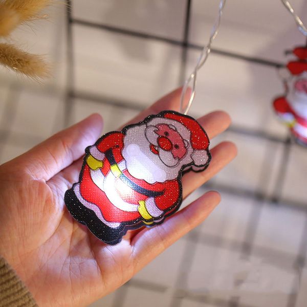 

brelong 1m 10leds струны санта-клаус украшения комнаты подвеска рождественские огни фестиваль украшения свет строки