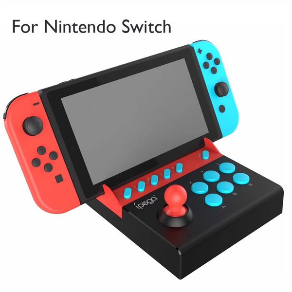 

ipega 9136 gladiator usb arcade joystick for nintend switch single rocker games joystick for switch with 8 tubro action buttons