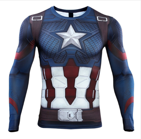 

2019 новые горячие моды мстители эндшпиль капитан америка 3d печатный толстовка мужчины женщины 3d печати 3d с длинным рукавом спортивный ко, Black