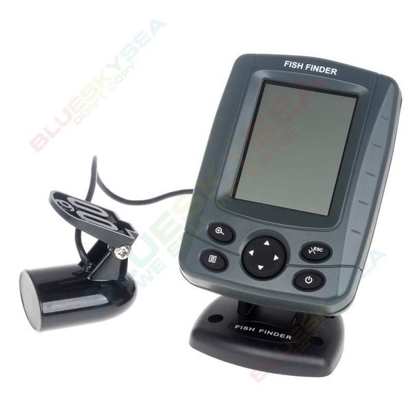 

phiradar ff688c 3.5" color lcd boat fish finder 200khz/83khz dual sonar frequency 80m depth detection muti-language auto zoom