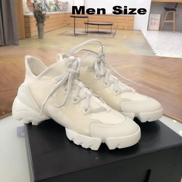 

2019 new fashion men brand causal shoes ladies designer black white 003beige leather with pvc patchwork fashion sneakers 38-44 ing