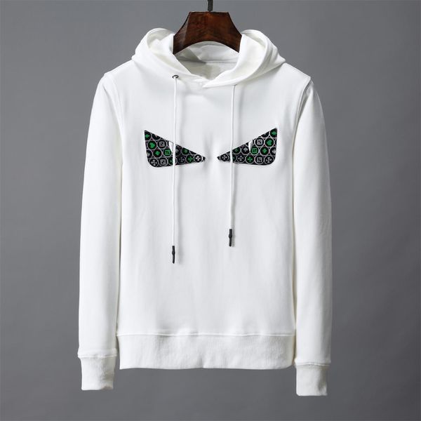 

men's designer hoodies sweatshirts designer pullover sweatshirts brand men pullover long sleeved letter embroidery fashion clothes m-3x, Black