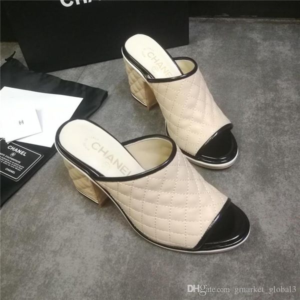 

Новые Женские мулы из овчины Ламинированная кожа из овчины Сандалии женские Тапо