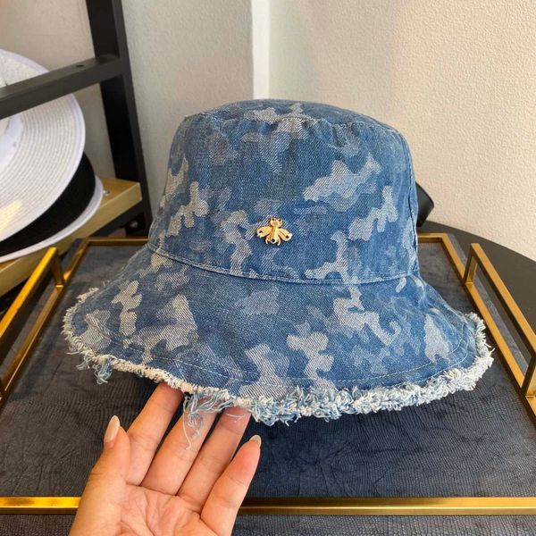 

cowboy bucket hat designer cap little bee woman bucket hats brand caps hats beanie casquettes highly quality, Blue;gray