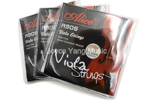 

3 sets of alice a905 nickel chromium wound viola strings set of 4 strings ing