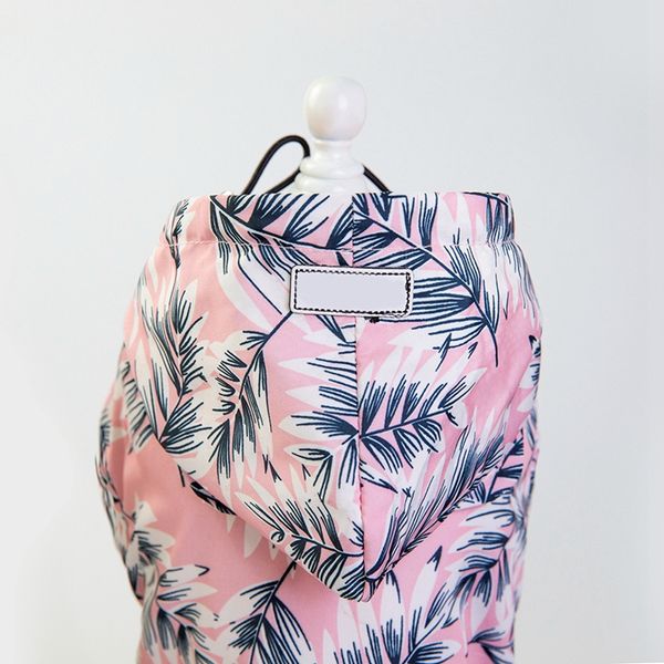 

pet ветрозащитный дождевик с hat собаки дождевик безопасности дождевики для собак комбинезоны пончо одежда для малых средних собак 2 2