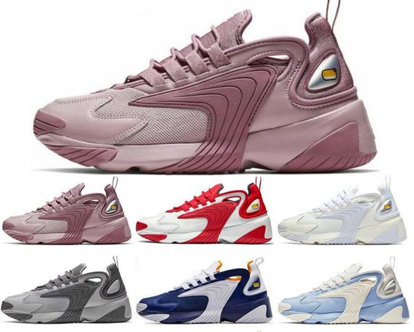 

m2k tekno zoom 2k men women running shoes triple black white race red royal blue sports sneakers mens trainers size 36-45