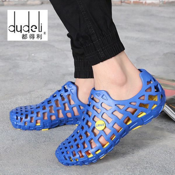

dudeli men summer outdoor water cool hollow out mesh breathable lovers beach shoes sports shoes sunmmer sneakers toning
