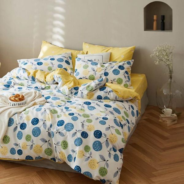 

papa&mima cotton bedding sets printed linens twin  double king size