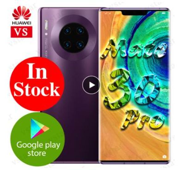

6 53 inch original huawei mate 30 pro mobilephone kirin 990 octa core android 10 ge ture en or in creen 4500 mah google play