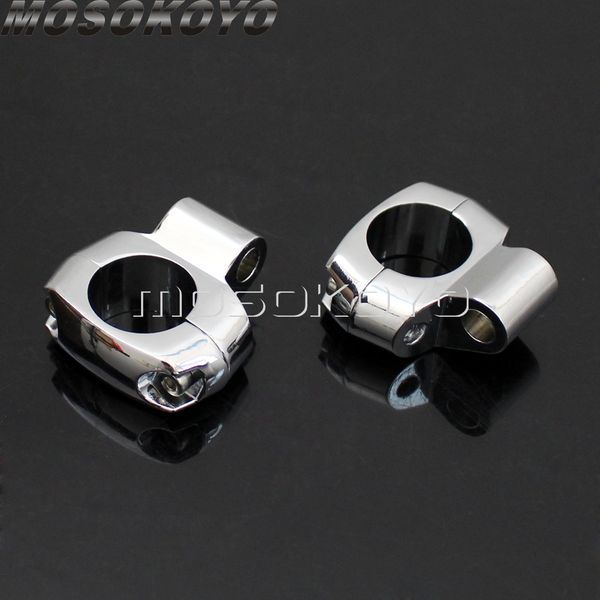 

1'' motorcycle handlebar side mirror speakers mount holder universal 25mm rearview handle bars mirrors indicator clamp bracket